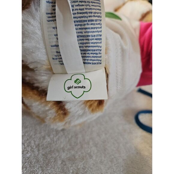 Build A Bear BAB Girl Scout Smores Plush Bear With Girl Scout Shirt And‎ Apron - Picture 10 of 11